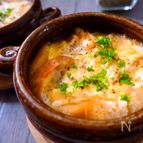 熱々を食べたい！オニオングラタンスープ