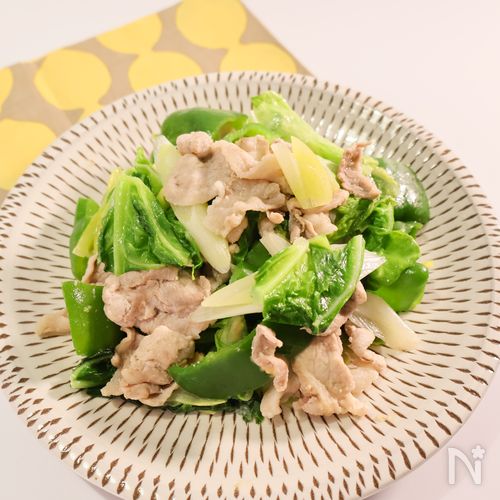 ◆白い回鍋肉◆みそと鶏がらスープの素でやみつきな味!