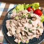 ５分で完成【たらことクリチの豚しゃぶ】