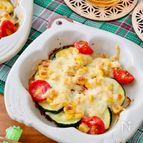 【ズッキーニとコーンのマヨチーズ焼き】トースターで簡単♪