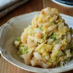 ポリ袋で作る『たっぷり明太子の白菜サラダ』