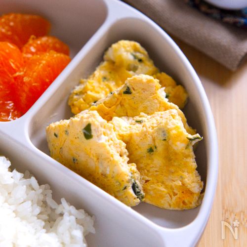 レンチン3分！ふわふわ卵焼き【離乳食に◎】