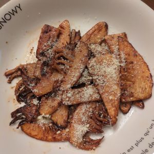 たりおの作ってみた!投稿(竹の子のチーズ焼き＊甘辛バター醤油風味)