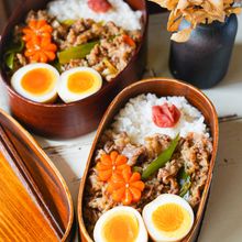 一品でOKなのっけ弁当！すき焼き丼弁当