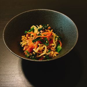 りんの作ってみた!投稿(【切干し大根とほうれん草の中華サラダ】ポリポリおつまみ副菜♡)