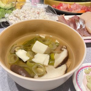 すみれの作ってみた!投稿(出汁がおいしい！簡単和食♡『長ねぎときのこのお吸い物』)