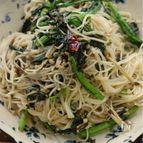 クミンで素麺チャンプルー