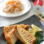 たけのこの豚肉巻きフライ