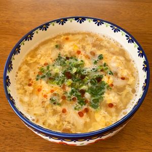 みわの作ってみた!投稿(すっぱ辛さがあとをひく！とろ～り納豆サンラータン風うどん)