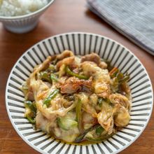 チーズ好きにはたまらん「ピーマンの肉焼き」
