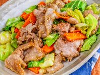 ご飯が進む♪【豚肉と野菜の旨だれ炒め】10分で簡単◎