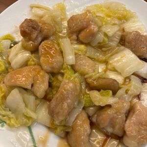たかろの作ってみた!投稿(白菜消費✨鶏肉と白菜のとろとろ旨塩炒め☆ポン酢がけ☆😋☆)