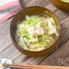 主役級！《豚バラとキャベツのスタミナ味噌汁》