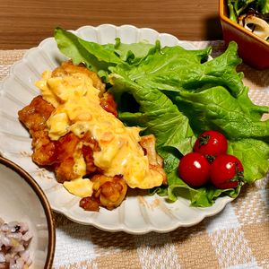 ロミミの作ってみた!投稿(【てりマヨ甘酢チキン南蛮】鶏むね肉しっとり柔らか♡)