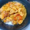 し☆の作ってみた!投稿(ワンパン10分!【鶏肉の甘酢胡麻炒め】ご飯すすむ♩)
