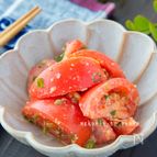 ササッと1品！やみつき！トマトキムチ