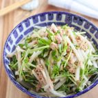 お箸が止まらない！ごま油香る♡大根とツナの梅ポンサラダ