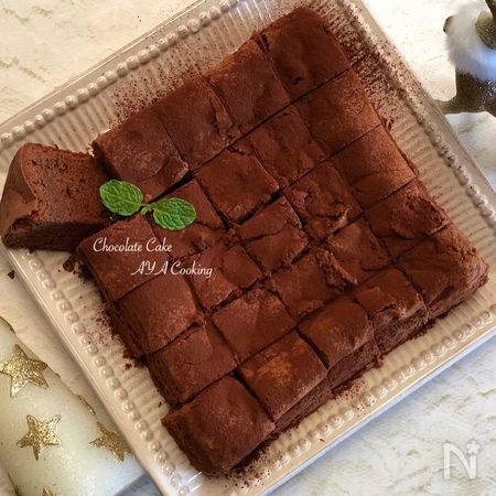 バレンタインに レンジで濃厚しっとり 生チョコケーキキューブ 山本ゆりオフィシャルブログ 含み笑いのカフェごはん Syunkon Powered By Ameba