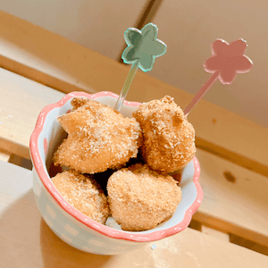 あーちゃん·͜· ♡の作ってみた!投稿(【米粉と豆腐のボールドーナツ】ふんわりもっちり☆簡単おやつ♪)