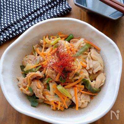 ボリューム満点！男子も喜ぶ甘辛味【野菜たっぷりプルコギ】