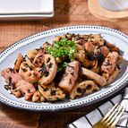 【れんこんとひじきのバター醤油炒め】繊維たっぷりおいしく腸活