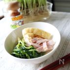 豆苗の煮浸し