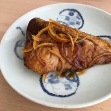 柚子が香る ぶりの照り焼き