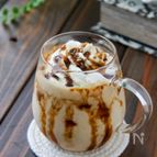 罪悪感半減♪黒みつきなこのソイフラペチーノ