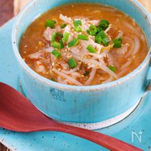 寒い日に食べたい！体ぽかぽかうま辛スープ
