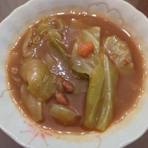 たりおの作ってみた!投稿(★リメイク★丸ごとキャベツのカレースープ)