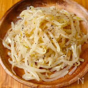 レンジで5分！【もやしの塩レモンナムル】さっぱりおいしい♩