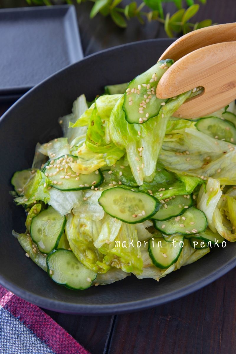 キュウリのライタサラダのレシピ
