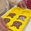 レンチン2分！【チョコ風蒸しパン】の工程4