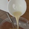 焼くまで15分！しっとりふわふわ【米粉梨ショコラパウンド】の工程2