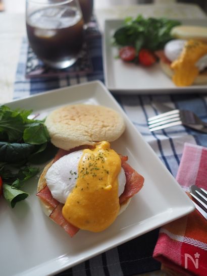 おしゃれな朝食♩エッグベネディクト