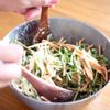 【豆苗と蓮根のごまマヨサラダ】生豆苗がおいしい！の工程3