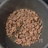 かぼちゃが旨い《甘辛カレーそぼろ炒め》の工程1