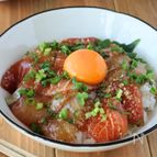 黄金比率で誰でも簡単に！『わが家の海鮮漬け丼』