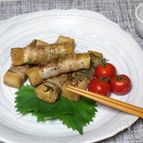 高野豆腐の豚肉巻き