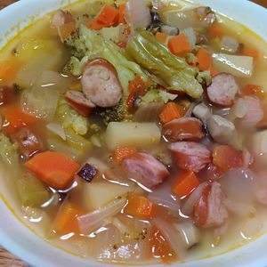 パーフェクトセルの作ってみた!投稿(【白いほっこりミネストローネ】トマトなしで作るやさしい味わい)