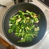 【小松菜の香味にんにく炒め】ひとつの食材で♪の工程3