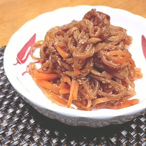 こまりこ😃の作ってみた!投稿(【こんにゃくと切り干し大根の韓国風】冷やしても◎戻し不要！)