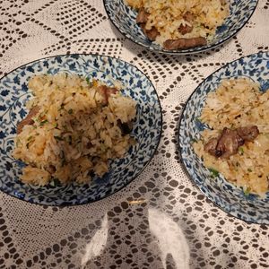フェビアンの作ってみた!投稿(【ガーリックステーキライス】香り高く、味わい深い一皿)