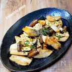 鶏むね肉のガリバタチキン