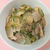 milkの作ってみた!投稿(たまらないふわとろ！豚肉とネギときのこの絶品塩あんかけ)