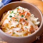 【新玉ねぎとハムのマスタードサラダ】旬の野菜を美味しく♡