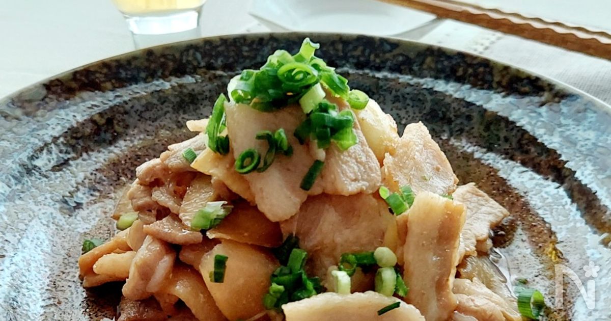 新生姜たっぷりな豚肉炒め