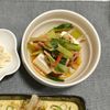 ちーさんの作ってみた!投稿(簡単美味しい節約サラダ『小松菜と豆腐とかにかまの和風サラダ』)