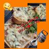 サトちゃんの作ってみた!投稿(【冷凍作りおきトースト】ベーコンとポテトのジェノバ風トースト)