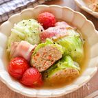【コンソメトマトの包まないロールキャベツ】これが簡単で旨い！